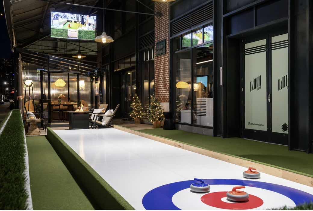 Curling bar